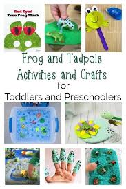 Spring is such a fun and exciting time for curious toddlers and preschoolers. Fun Frog And Tadpole Crafts And Activities For Toddlers And Preschoolers