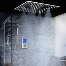 Install the correct size light bulb in the fixture's. Shop Bathselect Ravenna Modern 20 Digital Ceiling Mount Bathroom Shower Head 10 Days Sale