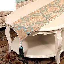 European Table Flag Luxury Cloth Table Coffee Table Flag High Table Mat Light Green Non Slip Simple Bed Tail Flag E Simple Bed Table Cloth Luxury Dining Tables