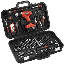 Black And Decker Tool Box Set Black And Decker Tool Set Black Decker Project Kits Power Tools For Sale