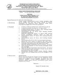 3 Download Contoh Sk Penetapan Kurikulum Sekolah Format Ms Word
