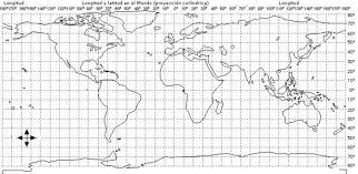 Latitude and longitude are the units that represent the coordinates at geographic coordinate system. Map Quiz Coordenadas Geograficas