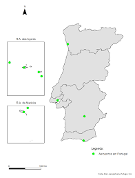 A ilha tem um aeroporto central, o aeroporto do porto santo , que oferece voos regulares para o funchal com a duração de meros 15 minutos, atualmente operados por concessão pública pela aero vip. Mapa Da Rede De Aeroportos De Portugal Fonte Ana Aeroportos De Download Scientific Diagram