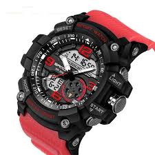 Led Digital Sports Wrist Watch Erkek Saat