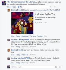 Andrew laming, who represents the seat of bowman in queensland for the lnp, stoked the fire when he posted a link to an article about cricket australia's decision to drop all australia day references for. An Australian Politician Lost His Absolute Shit At A Simpsons Meme Page