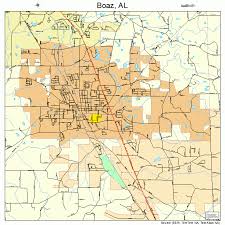 Boaz is a city in etowah and marshall counties in the state of alabama. Boaz Alabama Street Map 0107912
