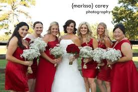 Jennifer And Coleman Married Tyler Texas Wedding Red Bridesmaid Dresses Wedding Parties Colors Trendy Wedding Dresses
