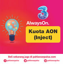 Paket internet tri (3) alwayson & unlimited alwayson. Paket Internet Tri Data Aon 6gb Unlimited 2rb