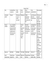 Hominin Chart Essay Docx Hominin Chart Essay From