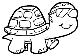 Coloring is a wonderful activity for your little one. Cool Turtle Coloring Page For Kids Coloringbay