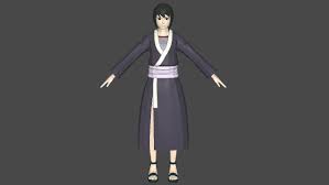 Shizune from Naruto - 3D Model by AndreiAnx34