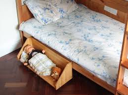 Clip On Bed Shelf Bamboo Children Furniture