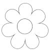 These cute paper sunflowers paper flower templates come in printable pdf. 1