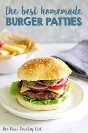 Josh S Secret Recipe For The Best Ever Homemade Beef Burger Patties Perfect For Burger Night Homemade Burger Patties Homemade Beef Burgers Homemade Burgers