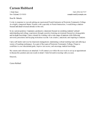 Best Master Teacher Cover Letter Examples Livecareer Teacher Cover Letter Example Cover Letter Teacher Cover Letter Example