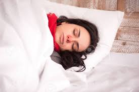 Knowing what causes the sore throat can allow you to know how to treat it. Feeling Unwell Closeup Image Of Young Sick Woman Sleeping In Stock Photo Picture And Royalty Free Image Image 35557479