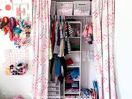 The first step in getting your bedroom closet organized is to go through everything in there and decide what stays and what goes. Shared Small Closet Organization For Girl S Room You Are More