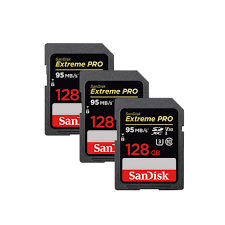 The sandisk extreme pro memory card also comes in aja helo h.264 streamer and recorder with 128gb sdxc u3 card, microfiber cloth, canon walter j i had been getting by with my 32gb card but decided it best to be prepared for a higher capacity image capture.and the price was right!! Rent A 3x 128gb Sandisk Extreme Pro Sd Card Package Best Prices Sharegrid Los Angeles Ca