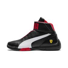 The white bmw mms kart cat mid iii is from the sneaker collection from puma. Puma Synthetic Scuderia Ferrari Kart Cat Mid Iii Hi Top Shoes In 02 Black For Men Lyst