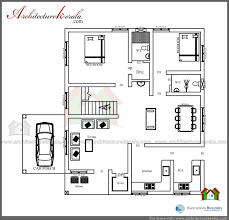 3 Bedroom House Plan And Elevation In 1600 Square Feet Ground Floor Plan And First Floor Plan Low Cost House Plans Bedroom Floor Plans Bedroom House Plans