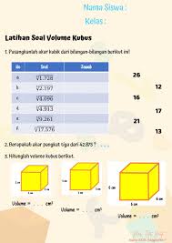 Check spelling or type a new query. Volume Bangun Ruang24 26 Worksheet