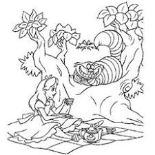 Alice in wonderland coloring pages. Top 10 Free Printable Alice In Wonderland Coloring Pages Online Disney Coloring Pages Coloring Books Cartoon Coloring Pages