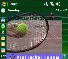 Protracker Tennis For Pocketpc Is A Tennis Match Charting