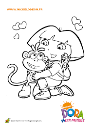 Coloriage Dora Exploratrice 19