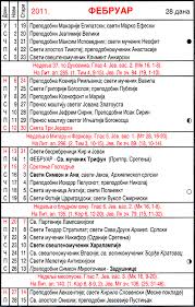 Велики испосник и чудотворац из мисирске пустиње; Pravoslavni Crkveni Kalendar Za Februar 2011