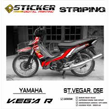 Striping thailand yamaha vega zr r motif x 1 striping motor variasi dan original. Cod Stiker Motor Striping Vega R Motor Yamaha Motor Vega R Sticker Variasi Racing 005 Shopee Indonesia