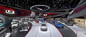 Audi Iaa Frankfurt Motor Show 2015 The Power Of Four Exibition Design Audi Exhibition Design