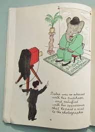 The Story Of Babar The Little Elephant By Jean De Brunhoff Etsy Childrens Books Illustrations Little Elephant Elephant