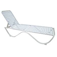 Garden Treasures Pagosa Springs White Aluminum Stackable Patio Chaise Lounge Chair Lowes Com Patio Chaise Lounge Patio Chaise Chaise Lounge Chair