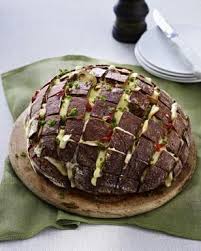 Gefulltes Brot Mit Kase Und Pilzen Rezept Lecker Rezept Rezepte Brot Mit Kase Lecker