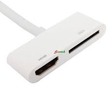 Scenic Digital Av Hdtv Adapter 30 Pin Dock Connector To Hdmi For Apple Ipad Iphone Buy Online In Barbados At Desertcart