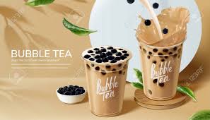 Bubble Milk Tea Ads With Pouring Milk In 3d Illustration Ad Tea Milk Bubble Illustration Pouring Bubble Milk Tea Milk Tea Bubbles