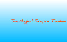 The Mughal Empire Timeline By Rida Baharia On Prezi