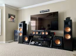 Klipsch Speakers Rf 7 Iii Home Theater Rooms Home Theater Room Design Home Cinema Room