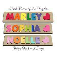 Order one online today and see the difference. Wooden Name Puzzle Great Toddler Learning Toy For Kids Etsy Easter Gifts For Kids Puzzles For Kids Name Puzzle