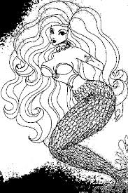 Top 25 little mermaid coloring pages for kids: Free Printable Mermaid Coloring Pages For Kids