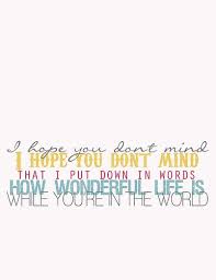 How Wonderful Life Is With You In The World A Sunday Showcase Feature Sneak Peek Bystephanielynn Words Song Quotes Inspirational Quotes