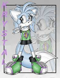 Krystal, the Crystal Moon Fox by DragonQuestHero -- Fur Affinity [dot] net