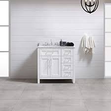 Aug 24, 2021 · from there you can browse home services by space (i.e., kitchen, bathroom, bedroom, exterior, etc.) or by the type of item you want installed. Ove Decors Maya 36 Set Bathroom Vanity Freestanding Cabinet 36 Inches Pure White With Carrara Natural Marble Countertop Amazon Com