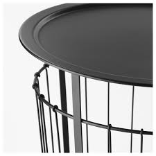 Gualov Aufbewahrungstisch Schwarz Ikea Osterreich Korb Tisch Tisch Aufbewahrung