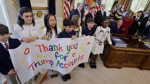 Trump announces 'historic' enrollment of 70 million children into Trump Accounts — ABC News - Breaking News, Latest News and Videos