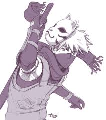 Angi Pants Happy Ninja Day Any Excuse To Draw Kakashi Is Welcome Kakashi Kakashi Hatake Naruto Gaara