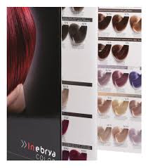 Up To Date Inebrya Color Chart Ice Cream Hair Dye Color Chart