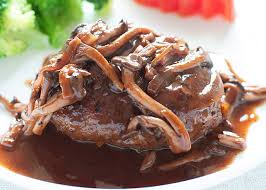 Set aside and keep warm. Stewed Hamburg Steak Nikomi Hamburg Recipetin Japan