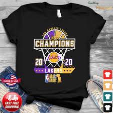 Choose from a variety of los angeles lakers hoodies and lakers finals championship sweatshirts at fanatics. Los Angeles Lakers Nba Champions 2020 Nba Finals Shirt Hoodie Sweater Long Sleeve And Tank Top