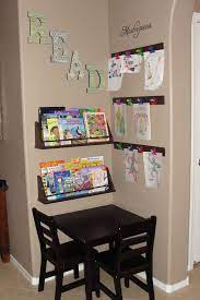 2 Ideas I Found On Pinterest Combined Them Made A Kid Corner In My Livingroom My Results Toy Rooms Kids Playroom Kids Corner